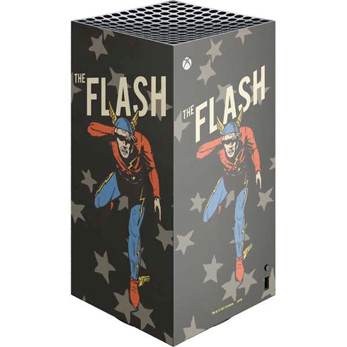 DC Comics The Flash Retro Action Pose XBox Series X Digital Edition Console Skin